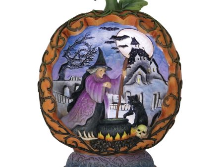 Pumpkin Diorama LED Figurine For Cheap