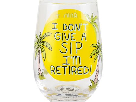 Sip Retired Stemless Glass Sale