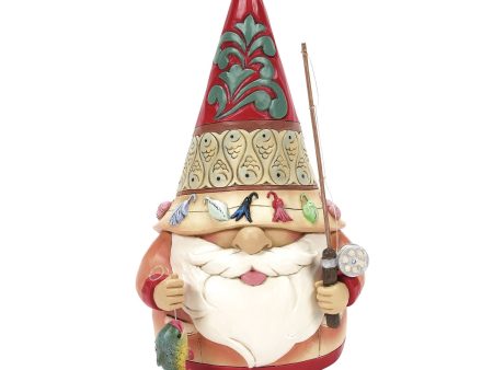 Fishing Gnome Figurine on Sale