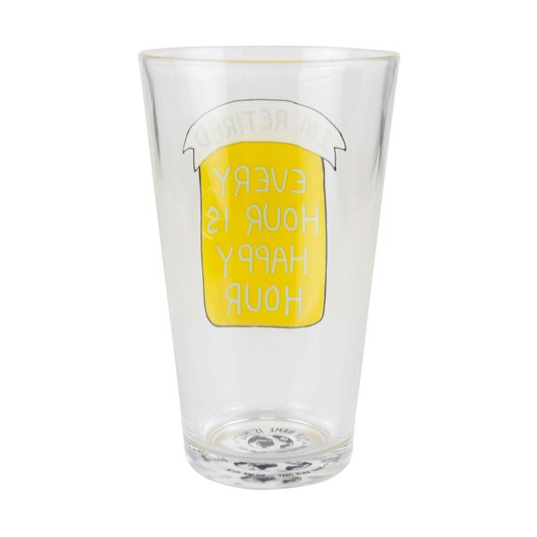 Happy Hour Retired Pint Glass Discount