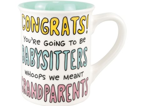 Grandparents Babysitters Mug For Cheap