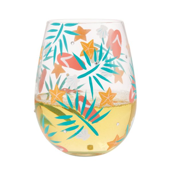 Beachful Bliss Stemless Wine Hot on Sale