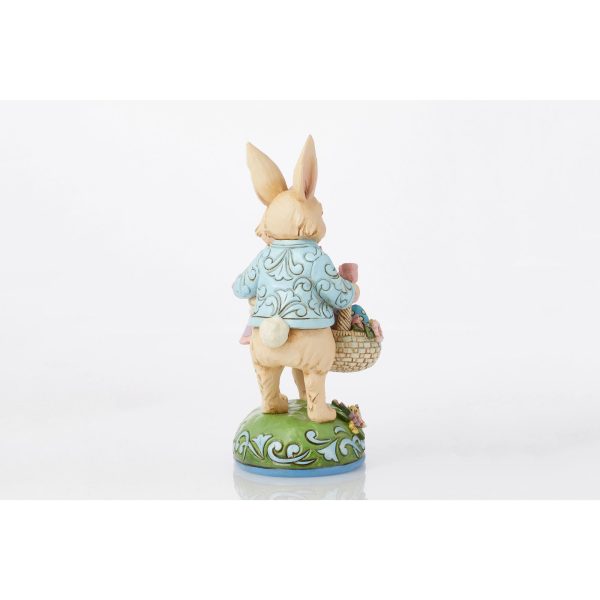 Bunny Couple with Basket Fig Discount