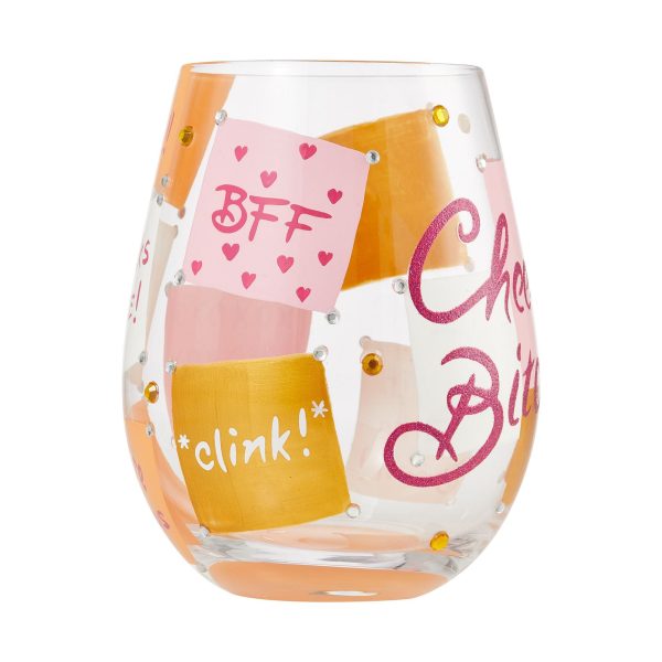 Stemless Cheers Bitch For Discount