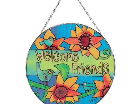 Welcome Friends Suncatcher Online now