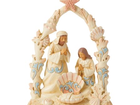 Coastal Nativity Figurine For Discount