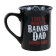 Badass Dad Motorcycle Mug Online Sale