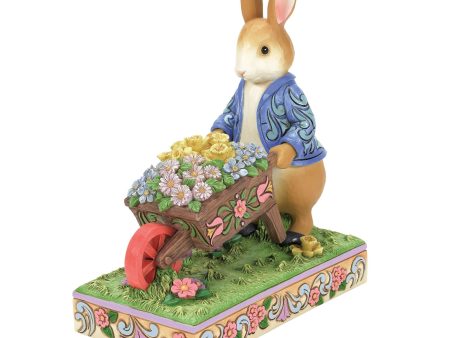 Peter Rabbit with Wheelbarrow Online Sale