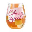 Stemless Cheers Bitch For Discount