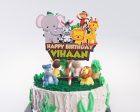 Jungle Theme Handcrafted Cake Topper Supply