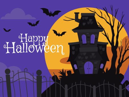 Halloween Theme Backdrop Sale