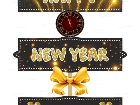 PSI  New Year Theme Door Poster Online Sale