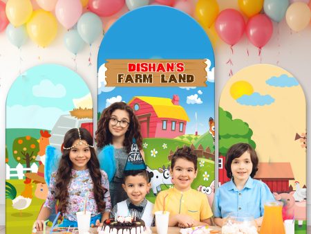 Farm Theme Arch Backdrop Hot on Sale