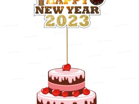 PSI New Year Theme Cake Topper on Sale