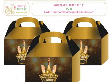 PSI  New Year Theme Goodie Return Gift Boxes For Discount