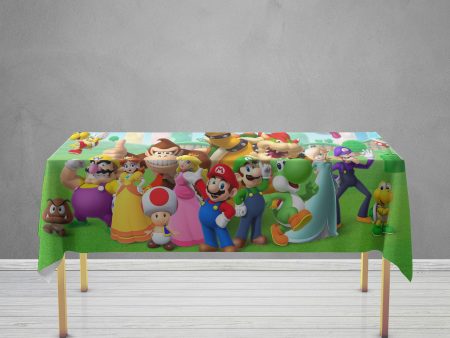 Super Mario Theme Cake Tablecover on Sale