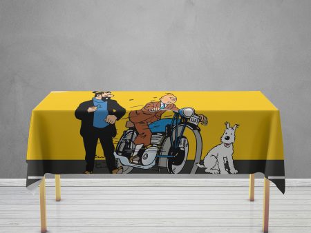 Tin Tin Theme Cake Tablecover For Discount