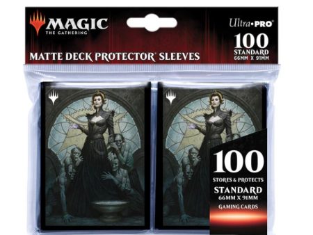 Ultra Pro - PRO-Matte 100ct Standard Deck Protector® sleeves for Magic: The Gathering: Dominaria United V2 Online Sale