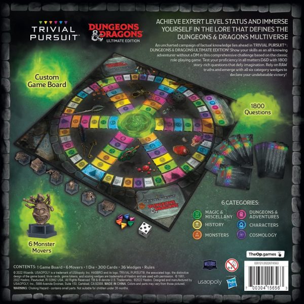 Trivial Pursuit: Dungeons & Dragons Ultimate For Sale