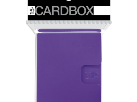 Ultra Pro - PRO 15+ Card Boxes 3-pack: Purple Fashion