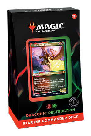 Magic: The Gathering - Starter Commander Deck (Draconic Destruction) Discount