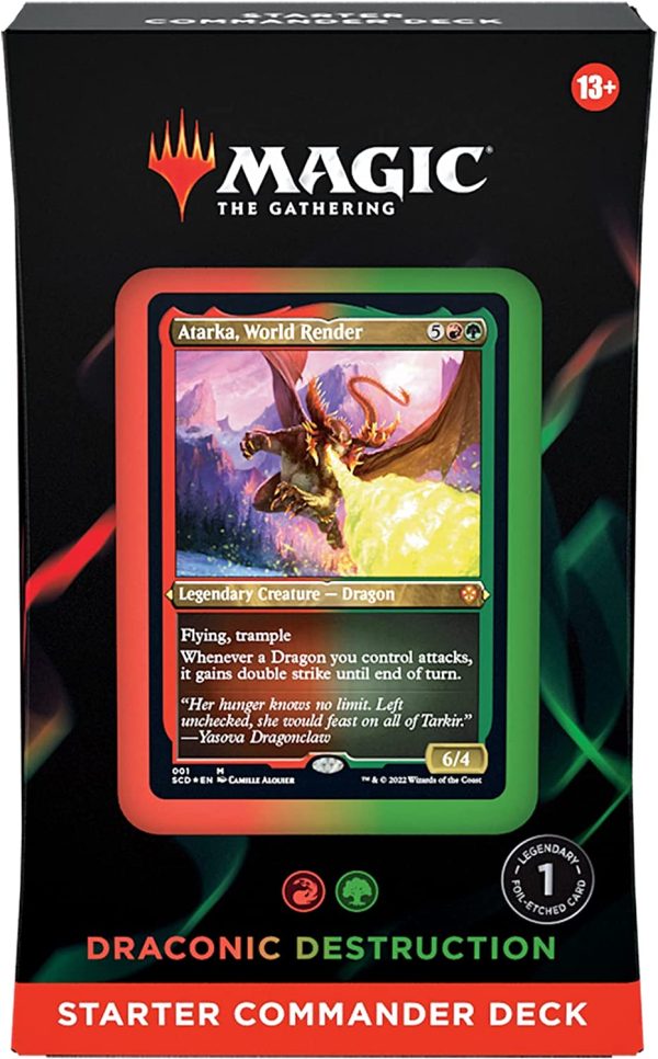 Magic: The Gathering - Starter Commander Deck (Draconic Destruction) Discount