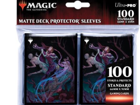 Ultra Pro - PRO-Matte 100ct Standard Deck Protector® sleeves for Magic: The Gathering: Double Masters 2022 V1 For Cheap