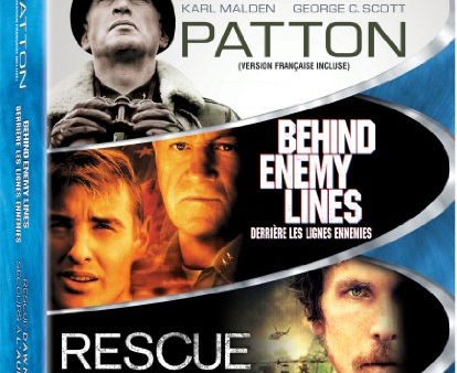 WAR HERO COLLECTION (PATTON BEHIND ENEMY LINES RESCUE DAWN) (BILINGUAL) [BLU-RAY] Hot on Sale